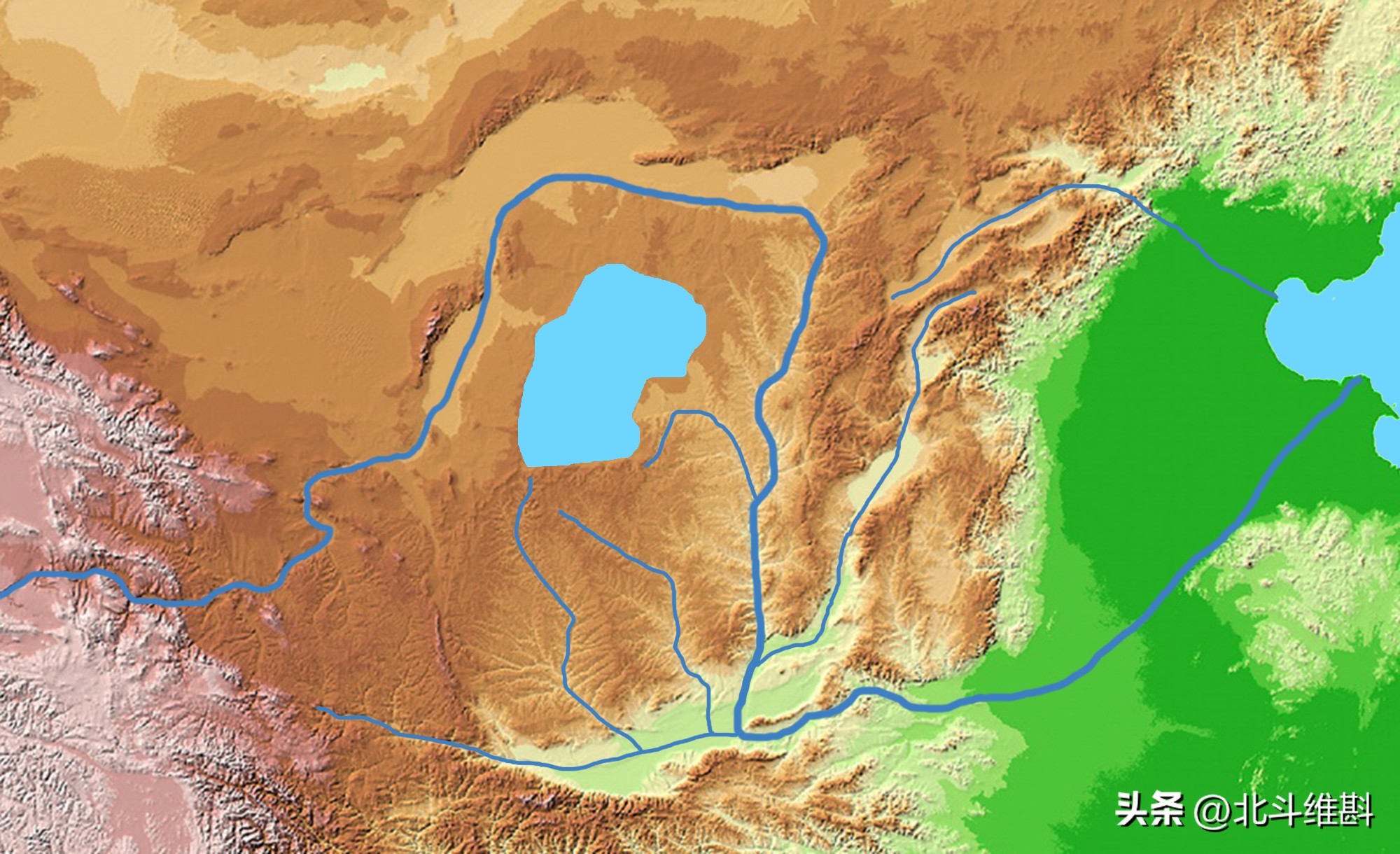 鄂尔多斯气候形成原因分析_黄河流域水资源分配不均匀_黄河流域湖泊消失问题