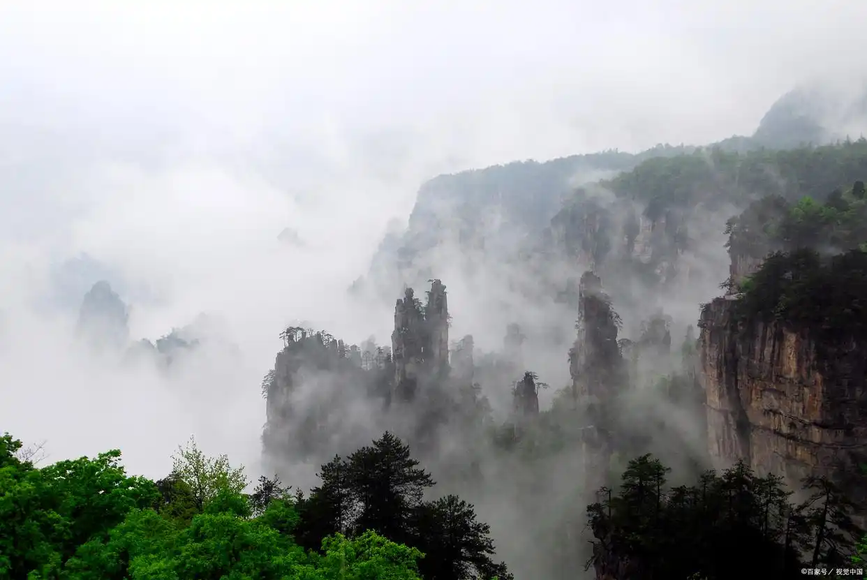 张家界山上冷吗_张家界冬季气温_张家界本地气候特征详解