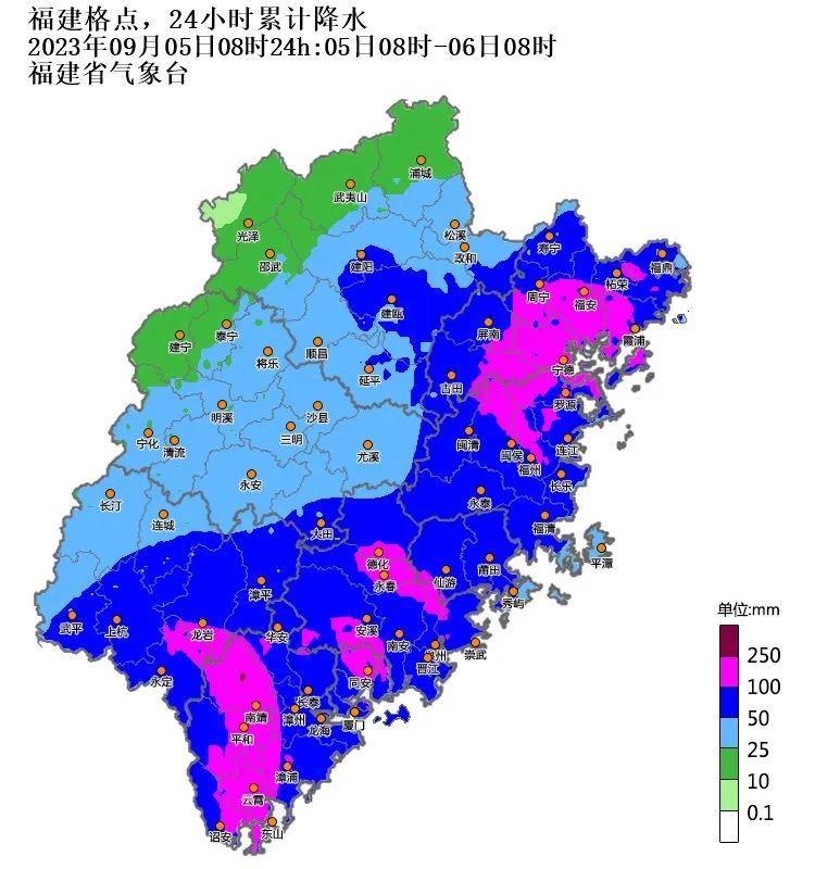 福州历年降水数据对比_福建海葵台风暴雨_福清永泰特大暴雨原因