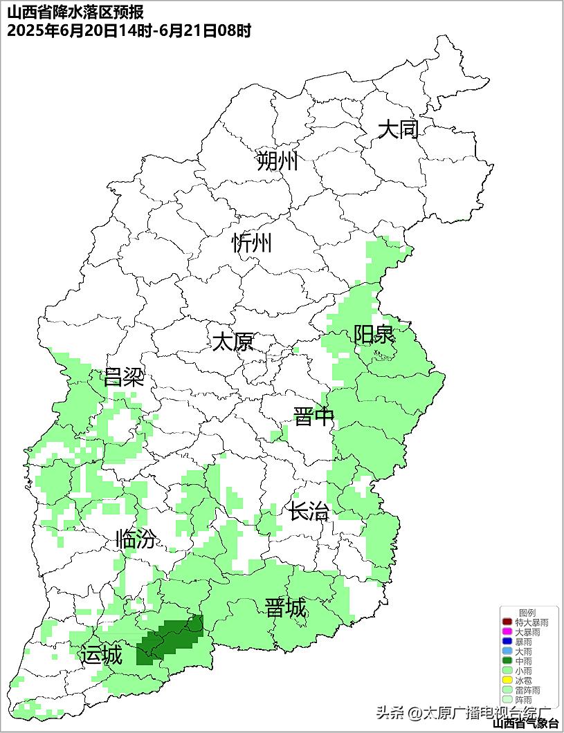山西6月18日至20日降水实况_大同历年降水数据对比_灵丘县武灵镇史庄村降水量
